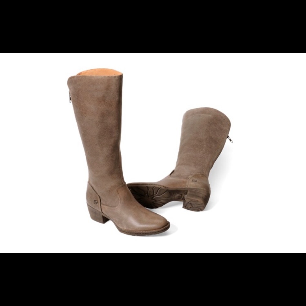 Born Bitsy Boots Leather Tall riding boots